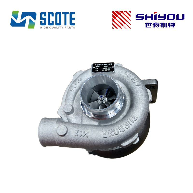 SCOTE 1144001070 1144001071 Turbocharger Turbo for ISUZU Engine 6BD1 6BD1T Parts Excavator HITACHI UH07-7 UH083 EX200-1 SUMITOMO SH280