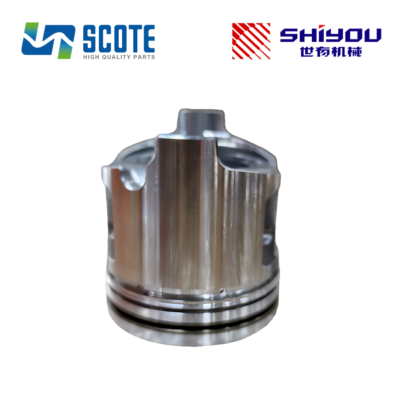 SCOTE YNM129906-22090 Direct Injection Piston Assembly Set (Flat Mushroom) for Diesel Engine KOMATSU 4D94 YAMMAR 4TNV94 4TNV94L 4TNV94HT DARWOO S55-VP DX55 Excavator VOLVO DH60 EC55B