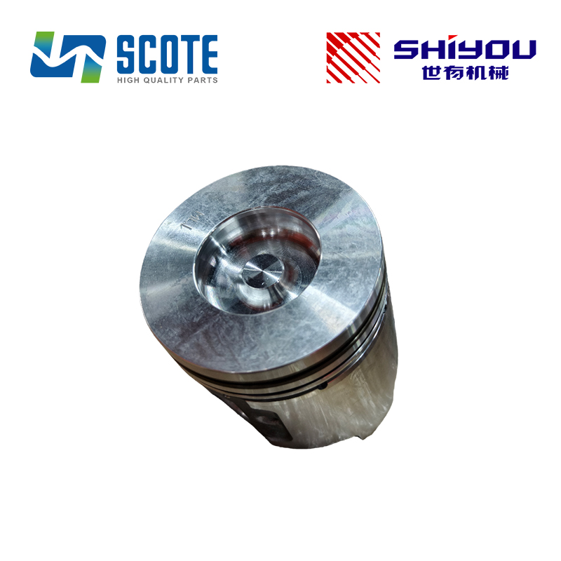 SCOTE YNM129906-22090 Direct Injection Piston Assembly Set (Flat Mushroom) for Diesel Engine KOMATSU 4D94 YAMMAR 4TNV94 4TNV94L 4TNV94HT DARWOO S55-VP DX55 Excavator VOLVO DH60 EC55B