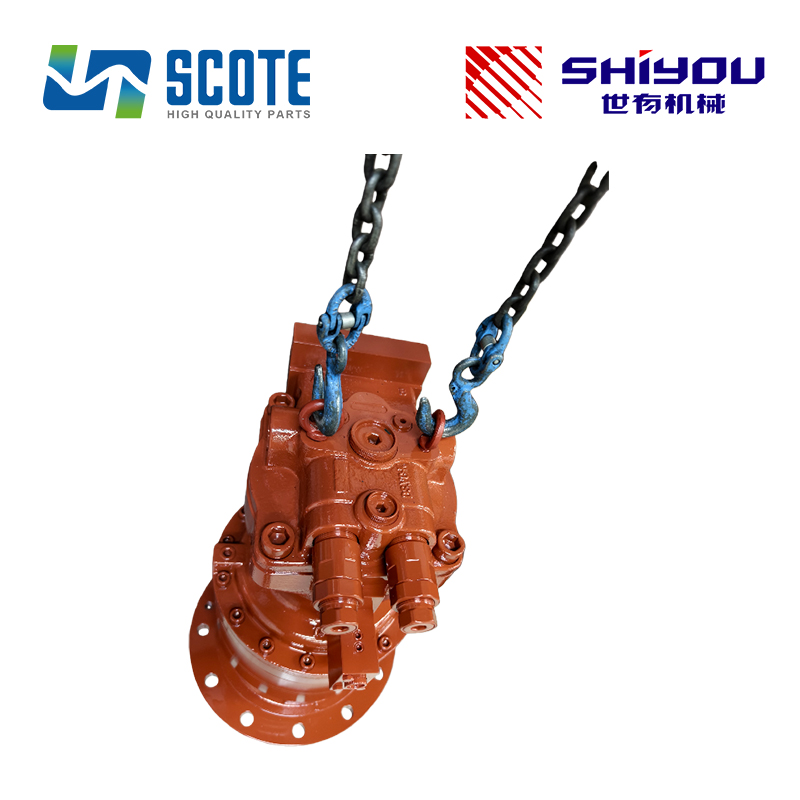 SCOTE 170303-00049B 401-00477 170301-00111C Swing Device Swing Motor with Swing Gearbox 13 Teeth for Excavator Doosan DX200 DX225