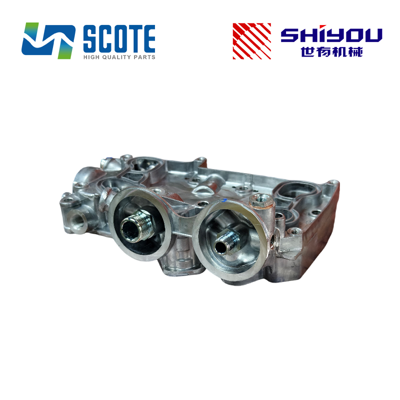 SCOTE VOE21099784 21099784 China-made Replacing Oil Cooler Cover Housing for Engine D6E VOLVO Excavator EC160C EC180C EC200B EC210C EC220D EC235C