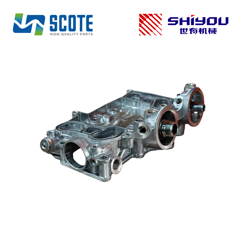 SCOTE VOE21099784 21099784 China-made Replacing Oil Cooler Cover Housing for Engine D6E VOLVO Excavator EC160C EC180C EC200B EC210C EC220D EC235C