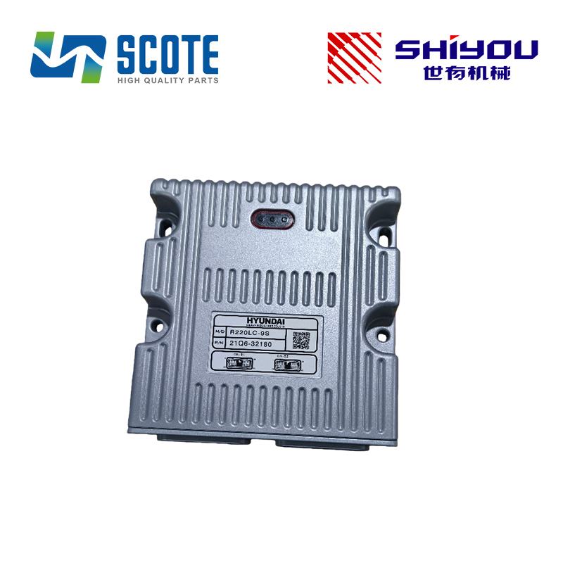 SCOTE 21Q6-32180 21Q632180 ECU Controller MCU Machine Control Unit Computer Board for Excavator HYUNDAI R220LC-9S R220-9S