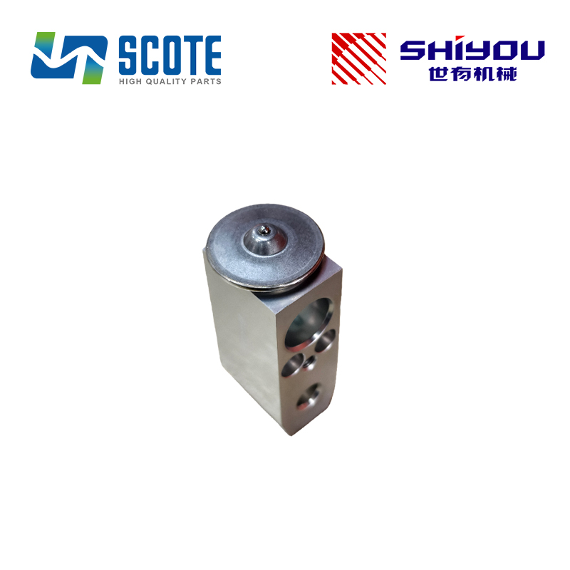 SCOTE 245-7837 2457837 Aftermarket A/C Expansion Valve Suitable for CATERPILLAR Engine C4 C6 C7 C9 C13 C18 Excavator E315D E320D E365C