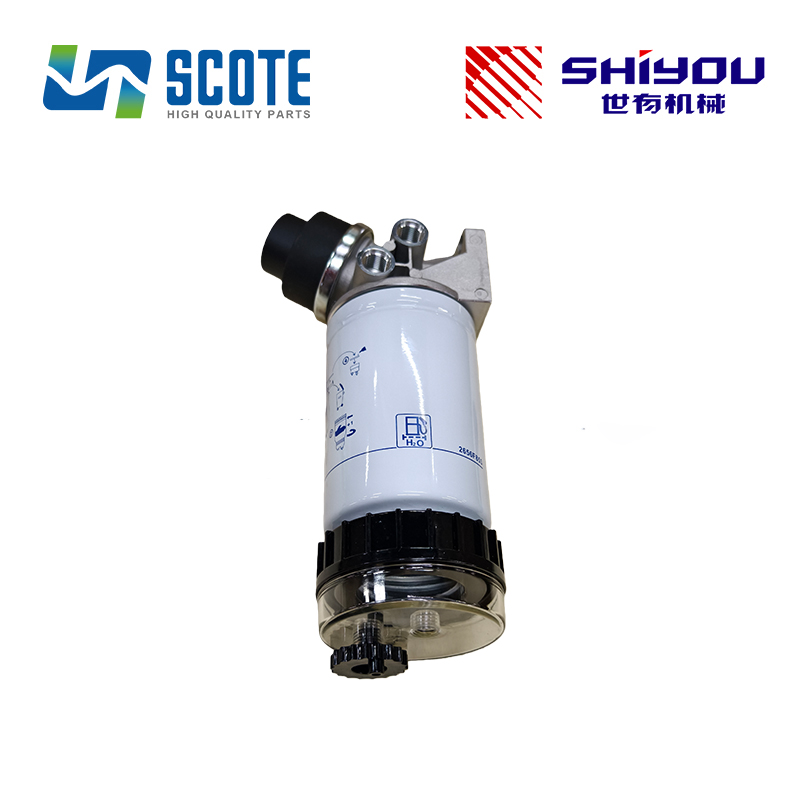 SCOTE 318-8064 3188064 313-1700 3131700 Fuel Water Separator Filter Assembly for CATERPILLAR Engine C4.4 C6.6 Excavator M322D M318D M316D LOADER 420E 430E