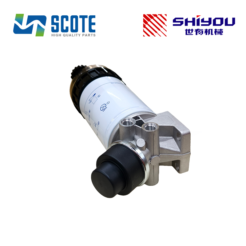 SCOTE 318-8064 3188064 313-1700 3131700 Fuel Water Separator Filter Assembly for CATERPILLAR Engine C4.4 C6.6 Excavator M322D M318D M316D LOADER 420E 430E