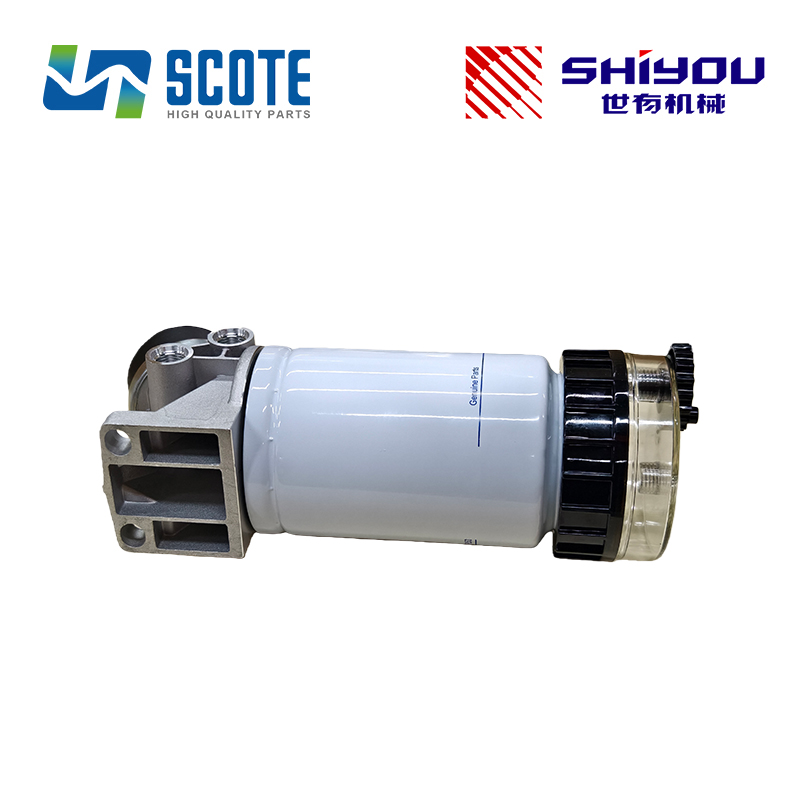 SCOTE 318-8064 3188064 313-1700 3131700 Fuel Water Separator Filter Assembly for CATERPILLAR Engine C4.4 C6.6 Excavator M322D M318D M316D LOADER 420E 430E