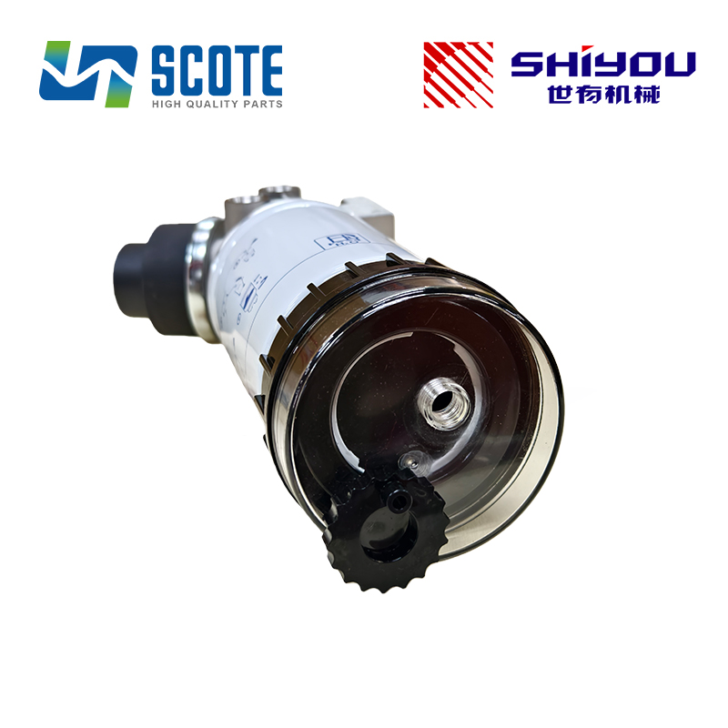 SCOTE 318-8064 3188064 313-1700 3131700 Fuel Water Separator Filter Assembly for CATERPILLAR Engine C4.4 C6.6 Excavator M322D M318D M316D LOADER 420E 430E