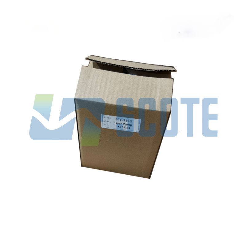 341-2860 3412860 Hydraulic Gear Pump Alloy Steel for CATERPILLAR Excavator CAT 312D 314D 315D 320E 324D 329D2 - SCOTE Parts