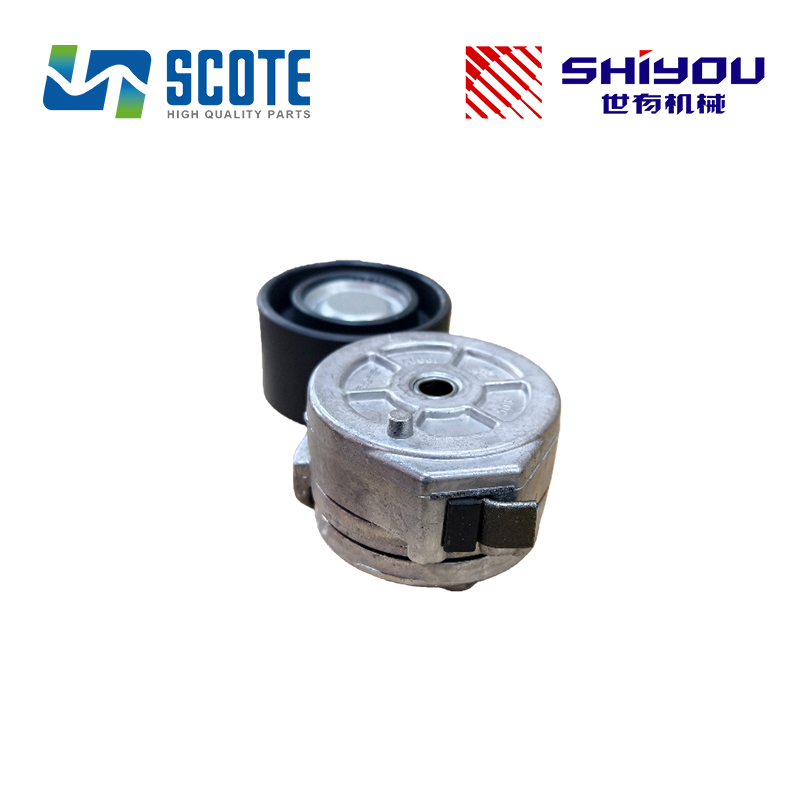 SCOTE 3922901 3911621 3934823 3936207 3937556 3976832 5333478 Fan Belt Tensioner Pulley for CUMMINS Engine 6BT 6CT 6D114 Excavator PC200-7 PC360-7