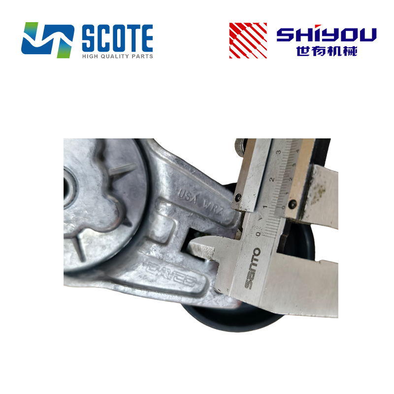 SCOTE 3922901 3911621 3934823 3936207 3937556 3976832 5333478 Fan Belt Tensioner Pulley for CUMMINS Engine 6BT 6CT 6D114 Excavator PC200-7 PC360-7