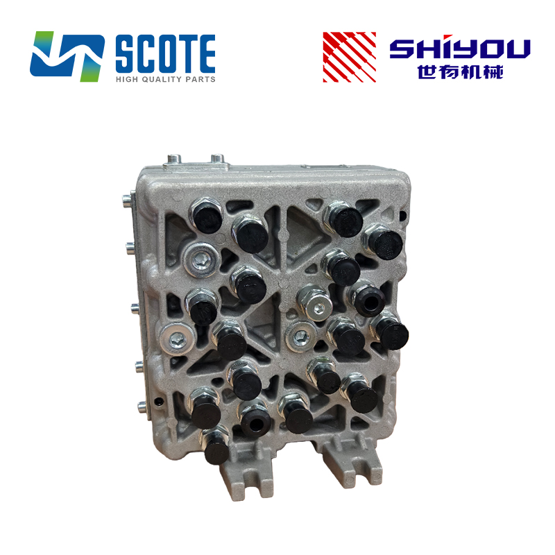 SCOTE 4468337 X4468337 4486321 Valve Shuttle Signal Control Valve Flow Control Hydraulic Valve for Excavator Parts HITACHI ZAX200 ZAX210 ZX240 ZAX250 ZAX280LC JOHN DEERE 200CLC