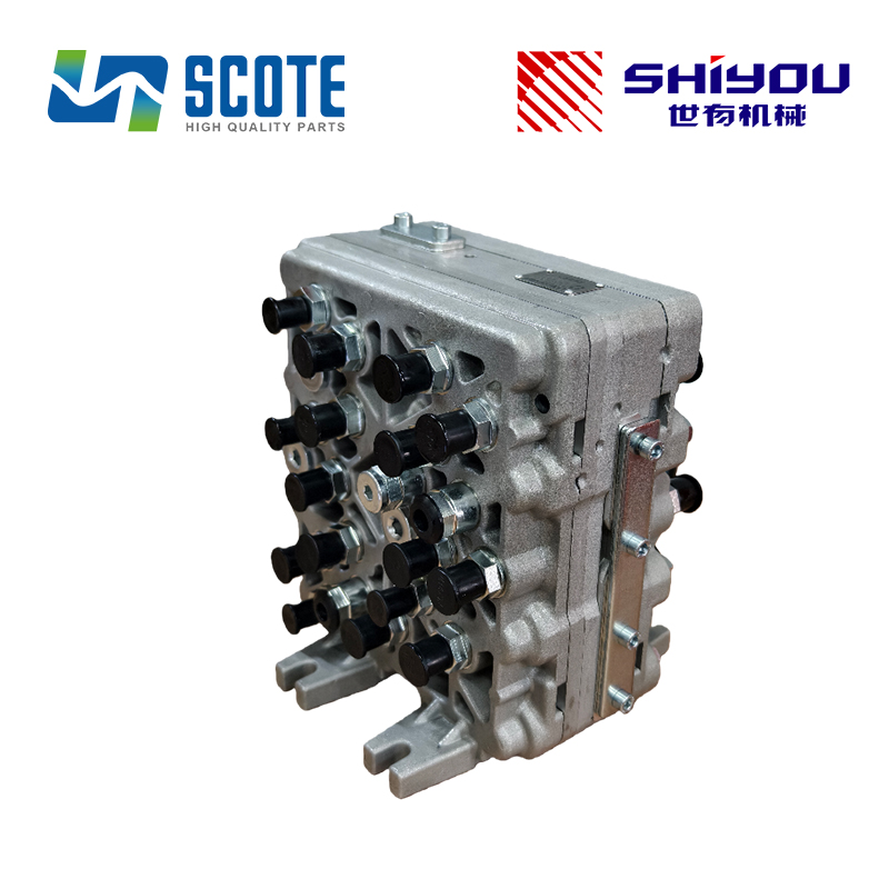 SCOTE 4468337 X4468337 4486321 Valve Shuttle Signal Control Valve Flow Control Hydraulic Valve for Excavator Parts HITACHI ZAX200 ZAX210 ZX240 ZAX250 ZAX280LC JOHN DEERE 200CLC