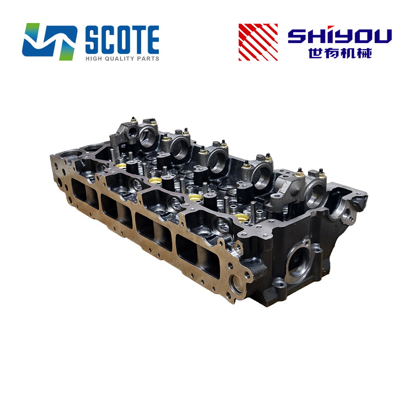 SCOTE 8-98170619-0 8981706190 Diesel Engine Cylinder Head Assmbly for Engine ISUZU 4HK1 Excavator HITACHI ZX200-3 ZX240-3 Construction Machinery Parts