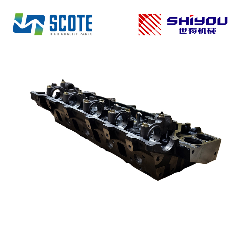 SCOTE 8-98170619-0 8981706190 Diesel Engine Cylinder Head Assmbly for Engine ISUZU 4HK1 Excavator HITACHI ZX200-3 ZX240-3 Construction Machinery Parts