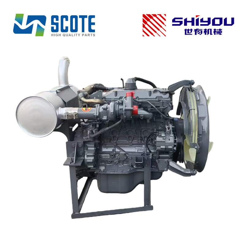 SCOTE 4HK1 Remanufactured Diesel Isuzu Engine Assembly 4 Stroke 4 Cylinder Motor for Construction Machinery Vehicles Excavator Hitachi ZX200 Engine Complete