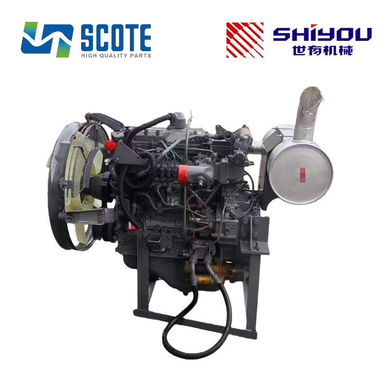 SCOTE 4HK1 Remanufactured Diesel Isuzu Engine Assembly 4 Stroke 4 Cylinder Motor for Construction Machinery Vehicles Excavator Hitachi ZX200 Engine Complete