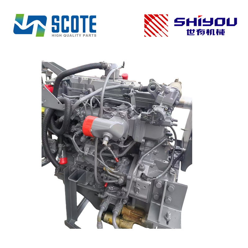 SCOTE 4HK1 Remanufactured Diesel Isuzu Engine Assembly 4 Stroke 4 Cylinder Motor for Construction Machinery Vehicles Excavator Hitachi ZX200 Engine Complete
