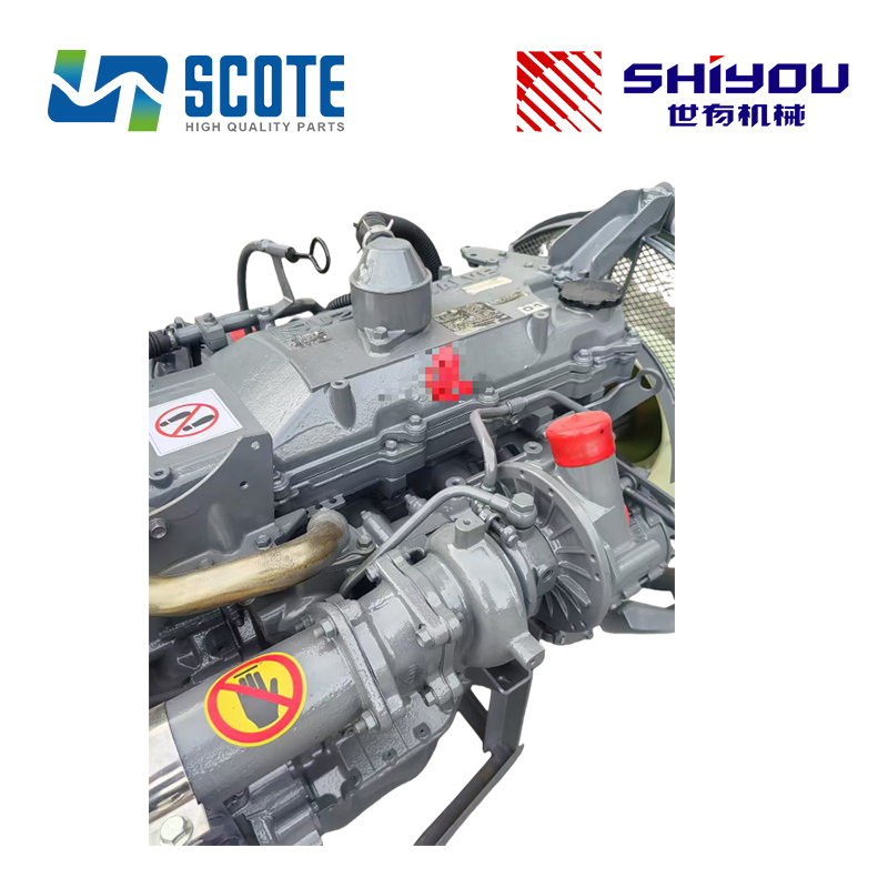 SCOTE 4HK1 Remanufactured Diesel Isuzu Engine Assembly 4 Stroke 4 Cylinder Motor for Construction Machinery Vehicles Excavator Hitachi ZX200 Engine Complete