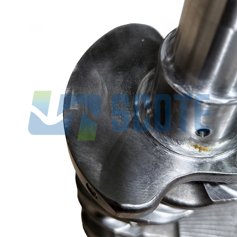 129604-21000 129508-21002 129601-210002 129407-21000 Crankshaft for YAMMAR Engine 4TNV84 4TNV88 4D84 4TNE84 4TNE88 Excavator HITACHI Zaxis48U-5 - SCOTE Parts