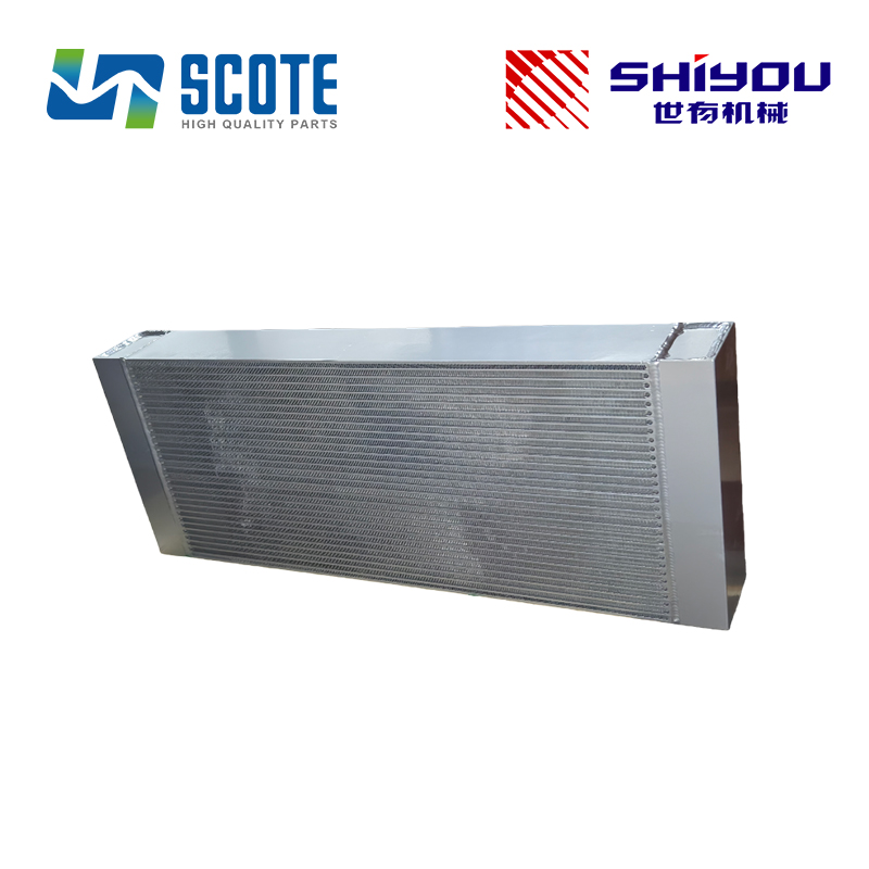 SCOTE 60196464 60182279 Radiator Hydraulic Oil Cooler Water Tank for Excavator SANY SY215-9YN