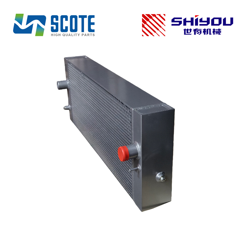 SCOTE 60196464 60182279 Radiator Hydraulic Oil Cooler Water Tank for Excavator SANY SY215-9YN
