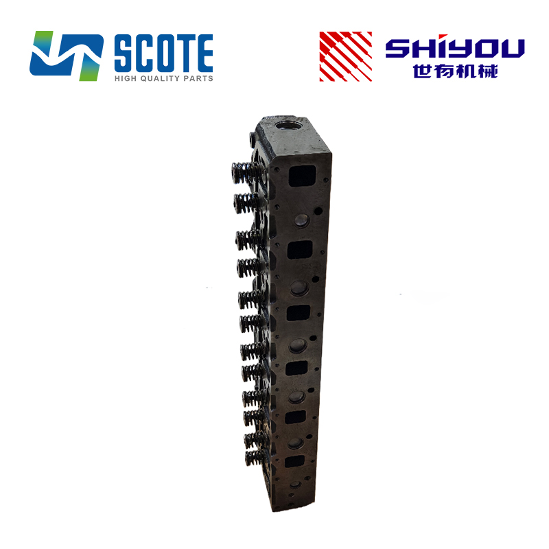 SCOTE 1-11110601-1 1111106011 1-11110906-0 1111109060 Cylinder Head Assy 5.8L for ISUZU Engine 6BD1 6BD1T 6BG1T Excavator HITACHI EX200 ZX200