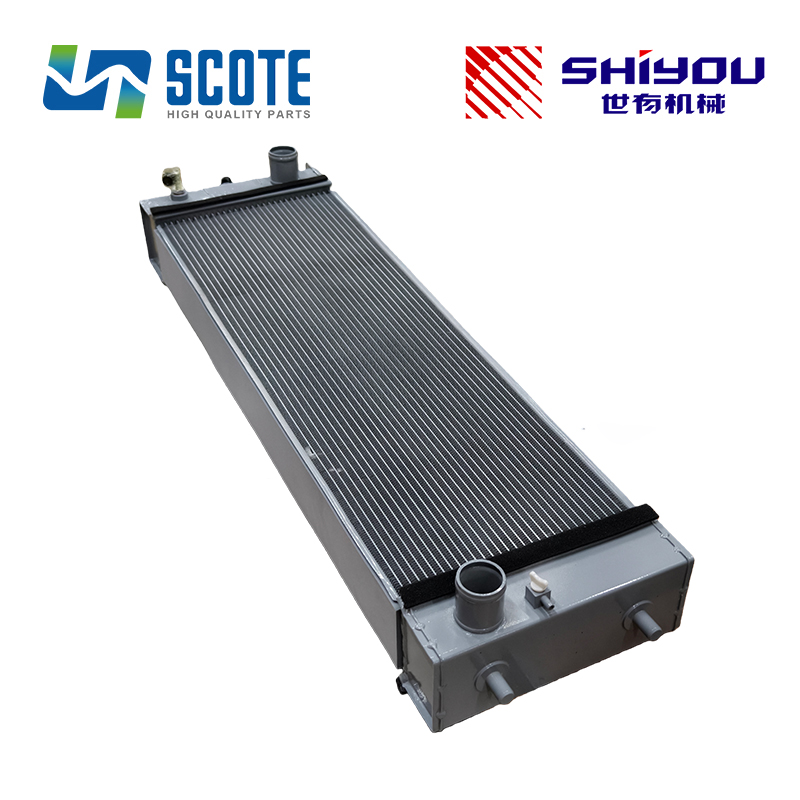 SCOTE 20Y-03-41652 20Y0341652 20Y-03-42452 20Y0342452 Aluminium Radiator Core Oil Cooler Water Tank 1110x320MM for KOMATSU Engine 6D107E Excavator PC200-8 PC210-8