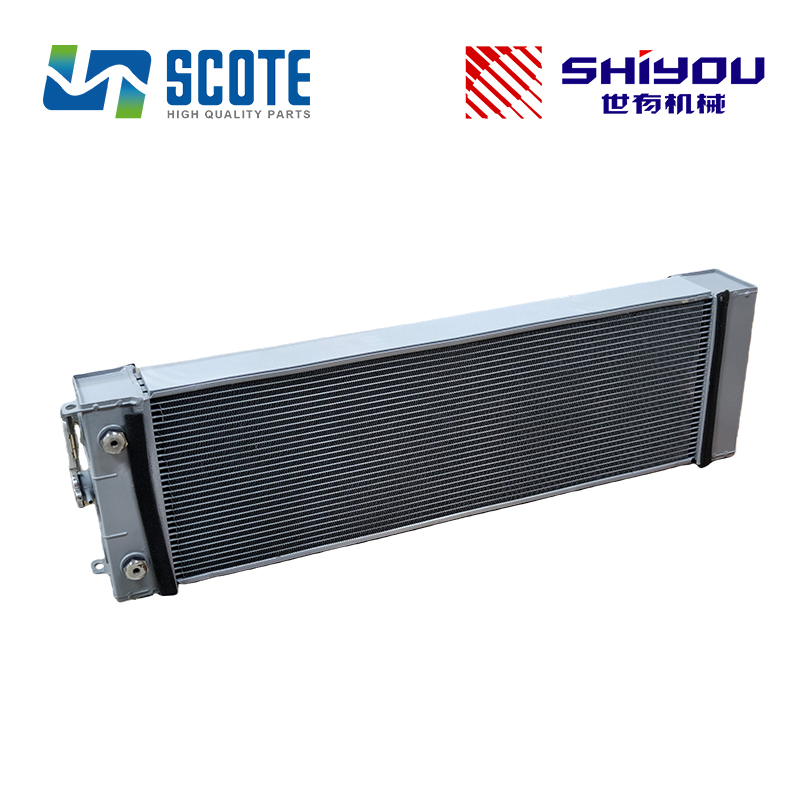 SCOTE 20Y-03-41652 20Y0341652 20Y-03-42452 20Y0342452 Aluminium Radiator Core Oil Cooler Water Tank 1110x320MM for KOMATSU Engine 6D107E Excavator PC200-8 PC210-8