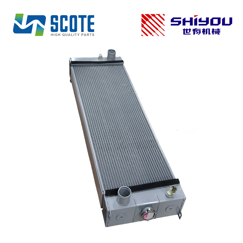 SCOTE 20Y-03-41652 20Y0341652 20Y-03-42452 20Y0342452 Aluminium Radiator Core Oil Cooler Water Tank 1110x320MM for KOMATSU Engine 6D107E Excavator PC200-8 PC210-8