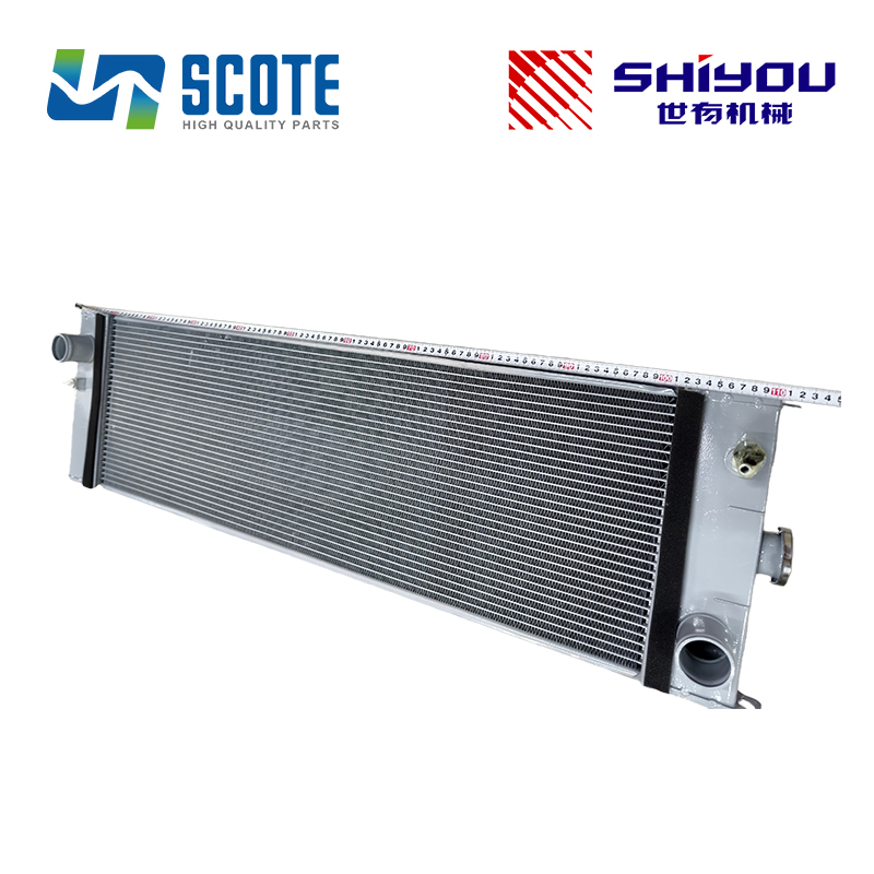 SCOTE 20Y-03-41652 20Y0341652 20Y-03-42452 20Y0342452 Aluminium Radiator Core Oil Cooler Water Tank 1110x320MM for KOMATSU Engine 6D107E Excavator PC200-8 PC210-8