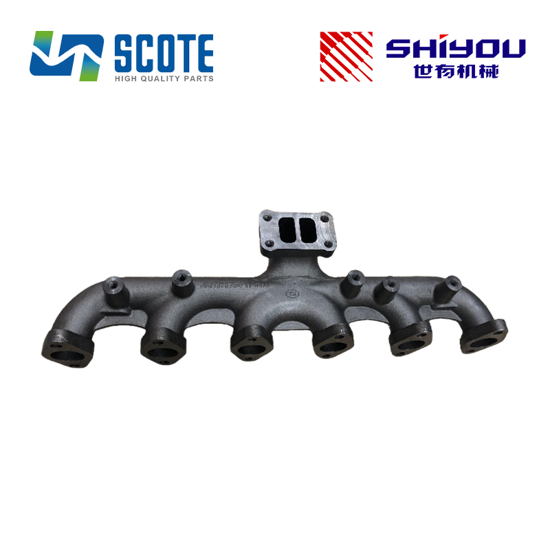 SCOTE 3973422 6754-11-5110 Exhaust Manifold Fits Komatsu 6D107 Engine PC200-8 Cummins QSB5.9 QSB6.7
