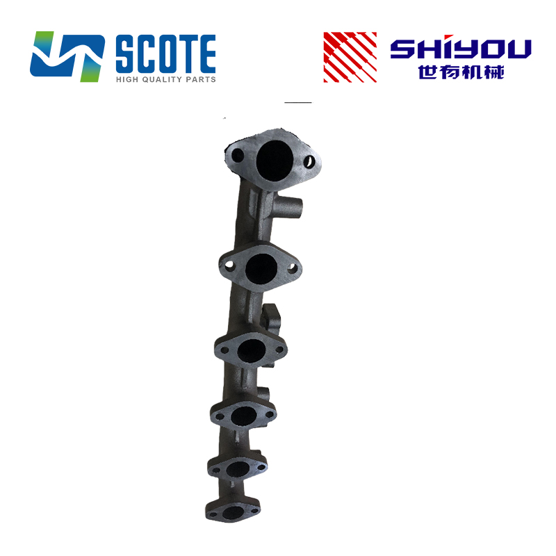 SCOTE 3973422 6754-11-5110 Exhaust Manifold Fits Komatsu 6D107 Engine PC200-8 Cummins QSB5.9 QSB6.7