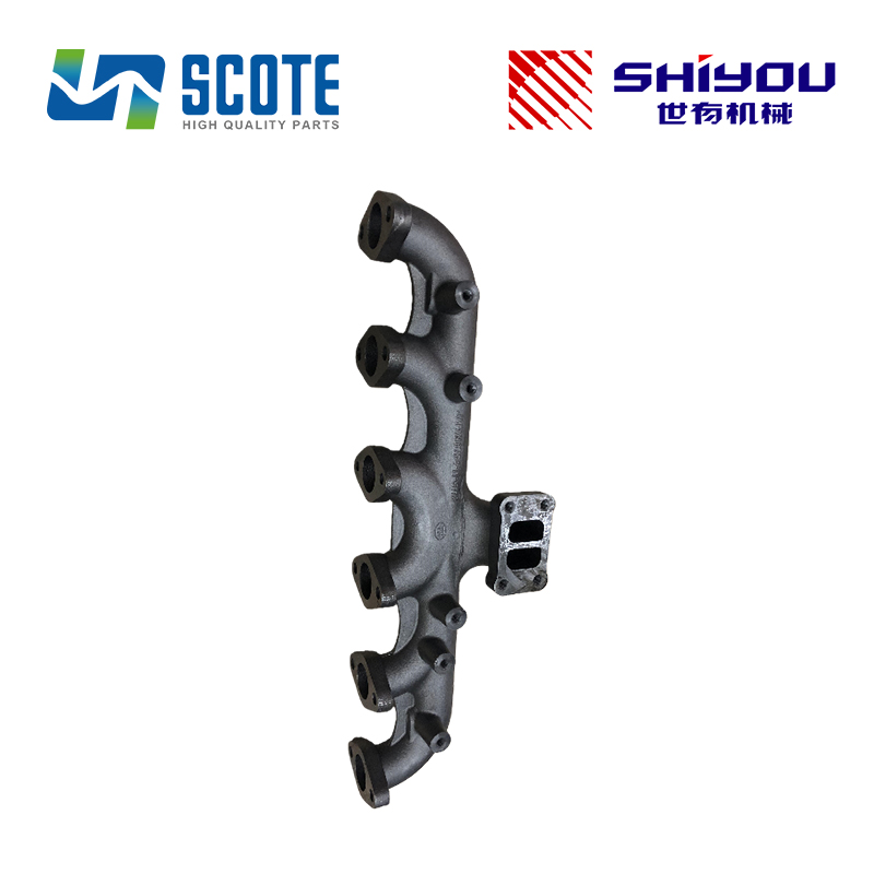 SCOTE 3973422 6754-11-5110 Exhaust Manifold Fits Komatsu 6D107 Engine PC200-8 Cummins QSB5.9 QSB6.7