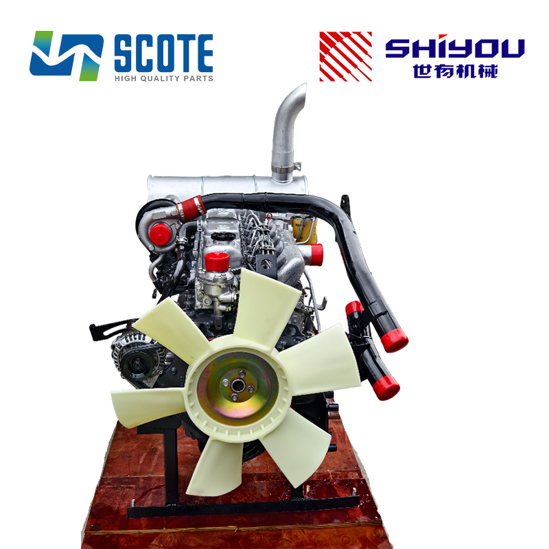 SCOTE 6D34 Remanufactured Diesel Engine Assembly for Excavator Kobelco SK200 SK350 Engine Complete