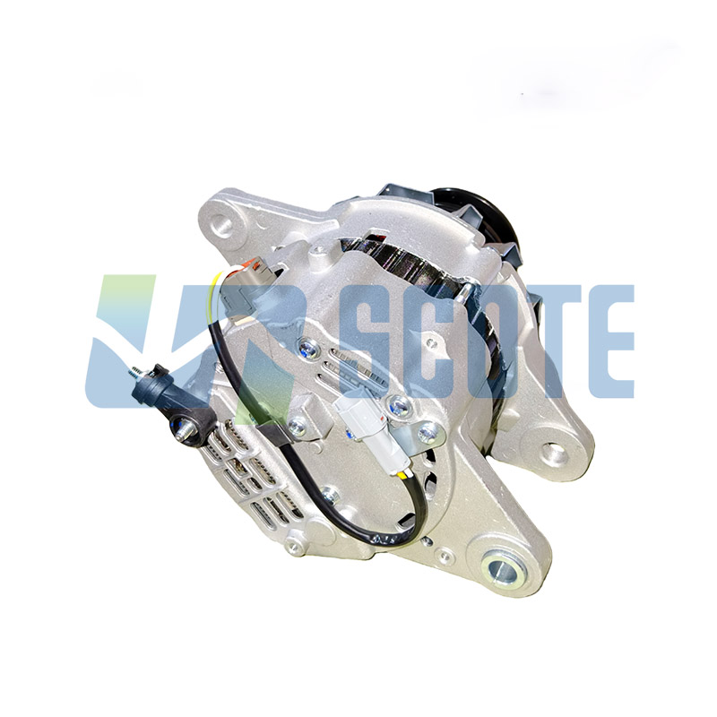 1-81200603-1 203-5416 714/40164 AT263669 SE502076 400-48078 Alernator 28V 70A 3B82 for ISUZU Engine 6HK1 6HH1 HITACHI Excavator ZAX330 - SCOTE Parts