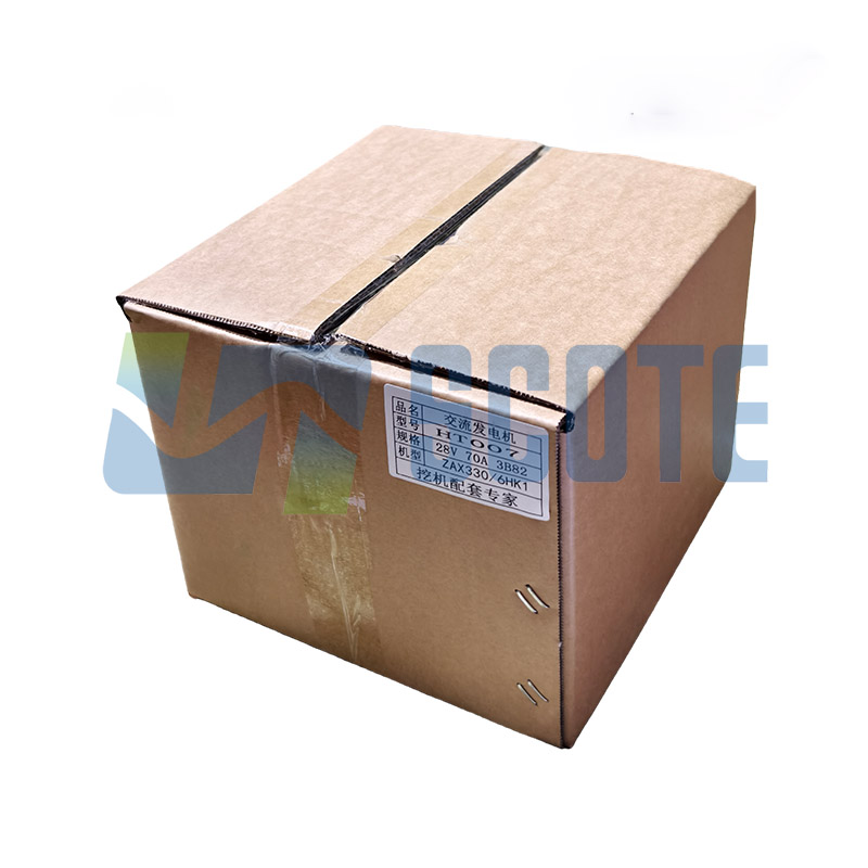 1-81200603-1 203-5416 714/40164 AT263669 SE502076 400-48078 Alernator 28V 70A 3B82 for ISUZU Engine 6HK1 6HH1 HITACHI Excavator ZAX330 - SCOTE Parts