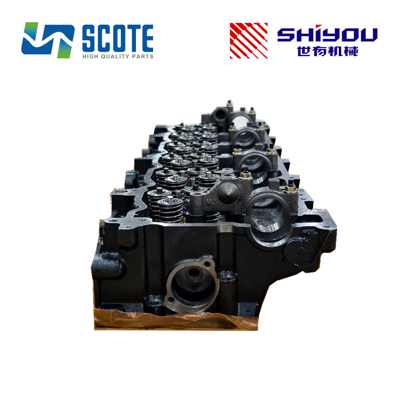 SCOTE 8-94392451-9 8943924519 Complete Cylinder Head Assy for ISUZU Diesel Engine 6HK1 Excavator HITACHI ZX350H-3G