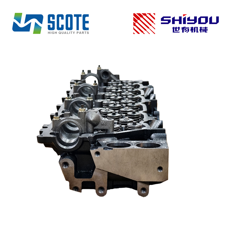 SCOTE 8-94392451-9 8943924519 Complete Cylinder Head Assy for ISUZU Diesel Engine 6HK1 Excavator HITACHI ZX350H-3G