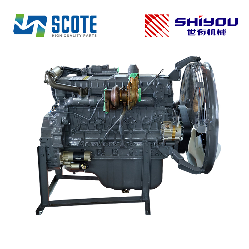 SCOTE 6HK1-XDHAA-02-C2 Remanufactured Rebuilt Diesel ISUZU Engine Assembly 7.79L 190.5kw 2000rpm with ECU Engine Complete for Excavator Spare Parts