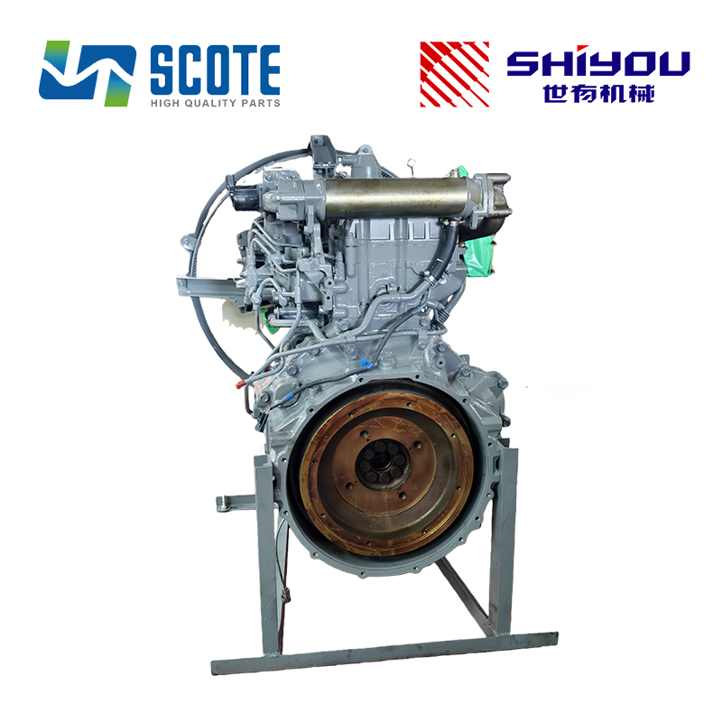 SCOTE 6HK1-XDHAA-02-C2 Remanufactured Rebuilt Diesel ISUZU Engine Assembly 7.79L 190.5kw 2000rpm with ECU Engine Complete for Excavator Spare Parts