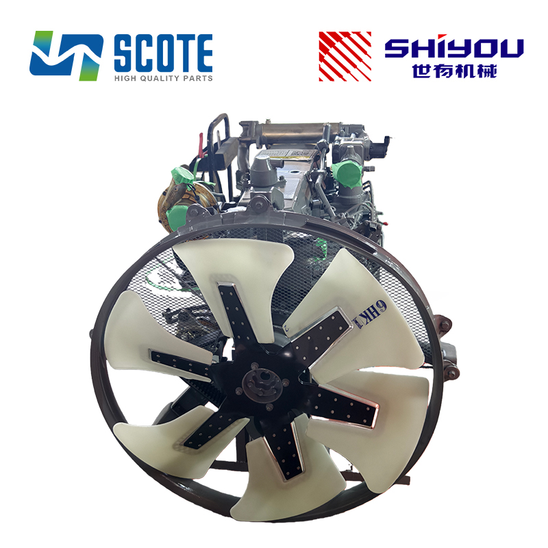SCOTE 6HK1-XDHAA-02-C2 Remanufactured Rebuilt Diesel ISUZU Engine Assembly 7.79L 190.5kw 2000rpm with ECU Engine Complete for Excavator Spare Parts