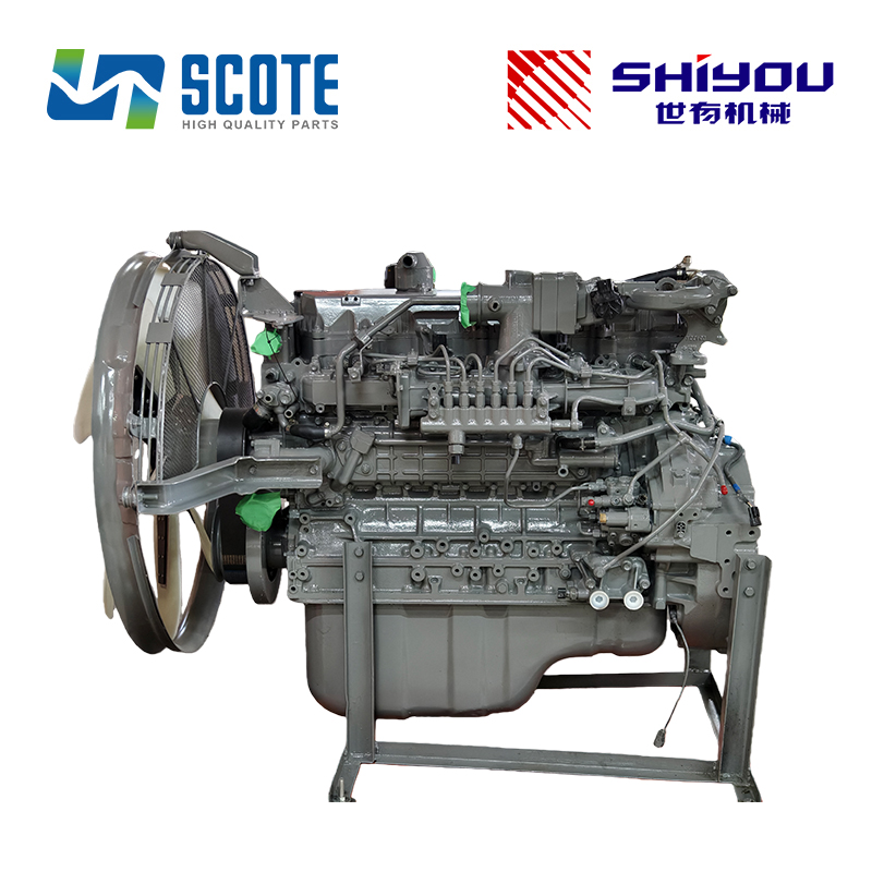 SCOTE 6HK1-XDHAA-02-C2 Remanufactured Rebuilt Diesel ISUZU Engine Assembly 7.79L 190.5kw 2000rpm with ECU Engine Complete for Excavator Spare Parts