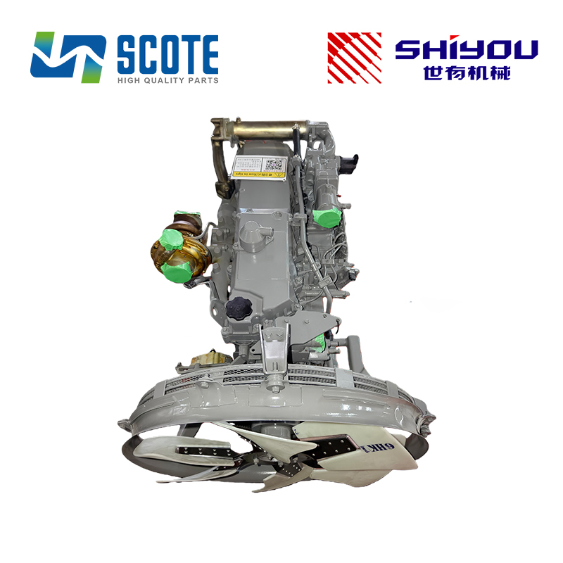 SCOTE 6HK1-XDHAA-02-C2 Remanufactured Rebuilt Diesel ISUZU Engine Assembly 7.79L 190.5kw 2000rpm with ECU Engine Complete for Excavator Spare Parts