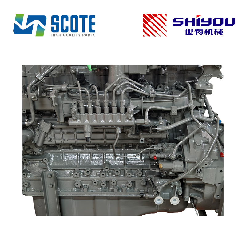 SCOTE 6HK1-XDHAA-02-C2 Remanufactured Rebuilt Diesel ISUZU Engine Assembly 7.79L 190.5kw 2000rpm with ECU Engine Complete for Excavator Spare Parts