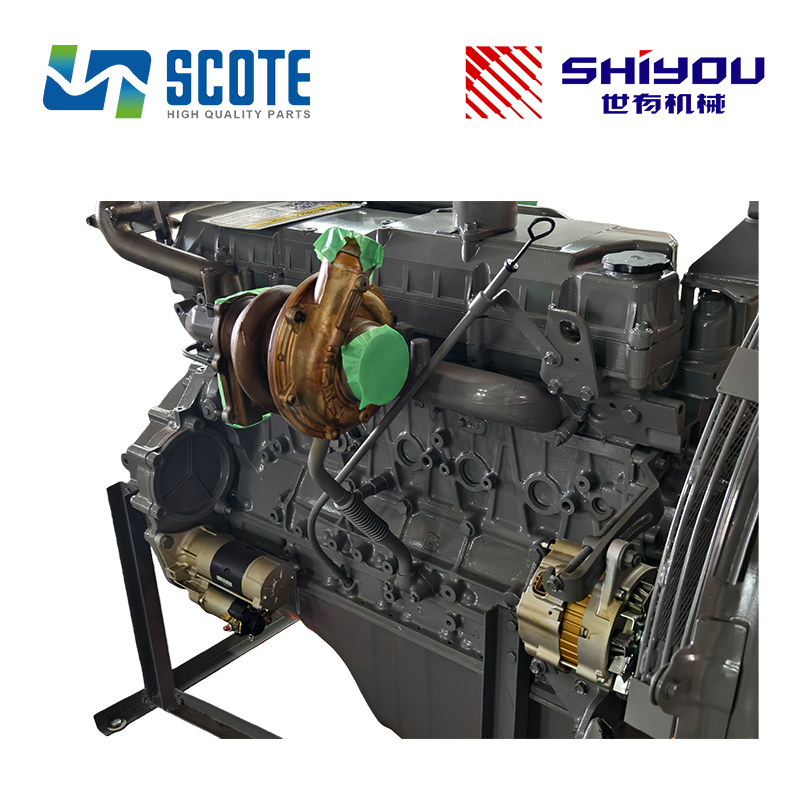 SCOTE 6HK1-XDHAA-02-C2 Remanufactured Rebuilt Diesel ISUZU Engine Assembly 7.79L 190.5kw 2000rpm with ECU Engine Complete for Excavator Spare Parts