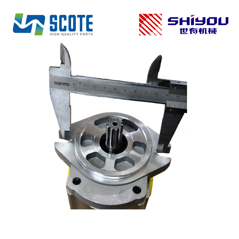 SCOTE 9217993 4181700 9218005 Gear Pump Pilot Hydraulic Pump 10 Teeth for Excavator HITACHI EX200-1 EX330-5 ZAX330
