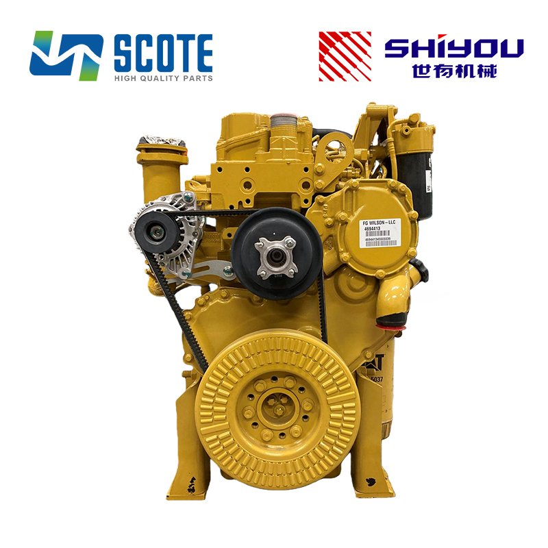 SCOTE 469-4413 4694413 CATERPILLAR Genuine New Diesel Engine Assembly Original Engine Complete C7.1 Emissons DDI TAA ECM 7.01L 209.4kw 280hp 1800rpm 12V 6-cyl Turbocharged Electronic Common Rail