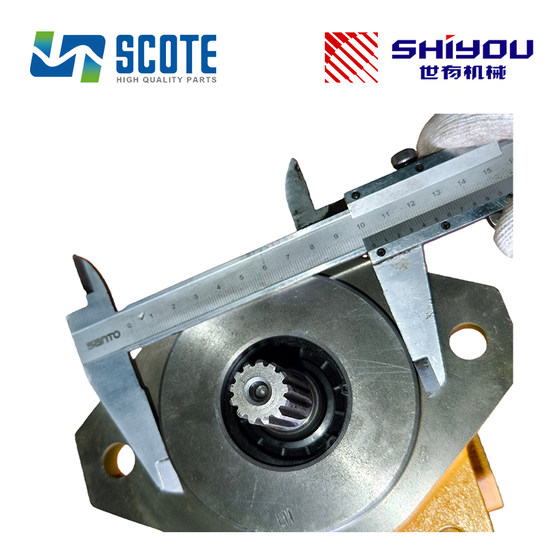SCOTE W-01-00135 CBGJ1032/1032 High Pressure Dual Gear Pump Right Rotation 13 Teeth for Wheel Loader 937H