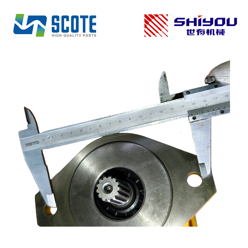 SCOTE W-01-00135 CBGJ1032/1032 High Pressure Dual Gear Pump Right Rotation 13 Teeth for Wheel Loader 937H